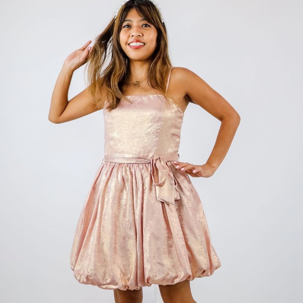 CHAMPAGNE PROBLEMS BUBBLE DRESS